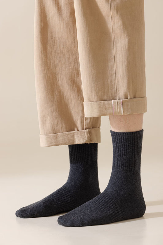 Men's Classic Design Calf Socks CY-219