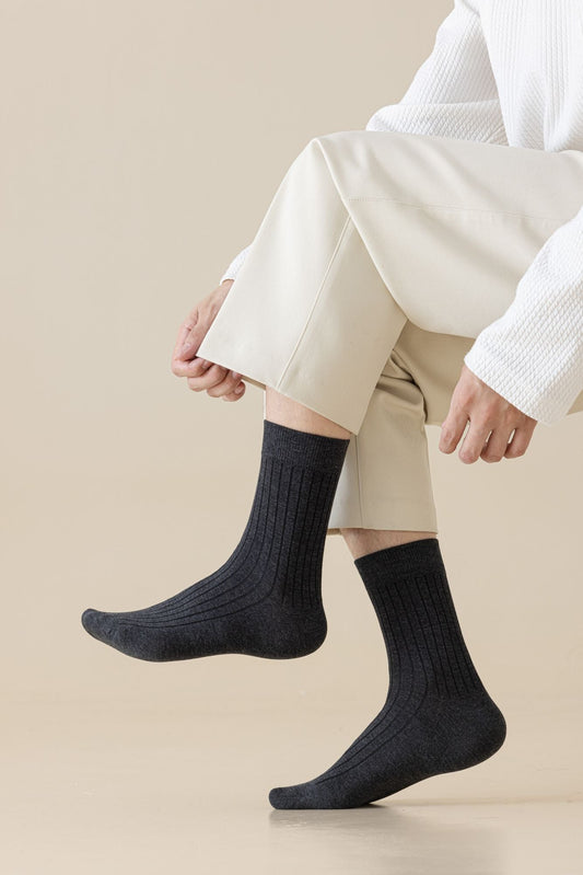 Men's Classic Design Calf Socks CY-224