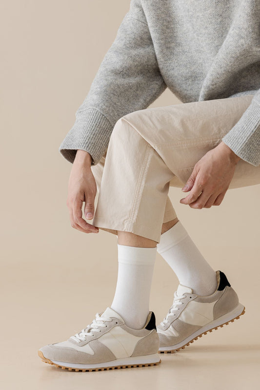 Men's Classic Design Calf Socks CY-225