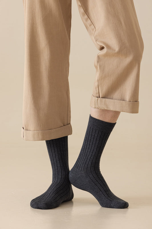 Men's Classic Design Calf Socks CY-229