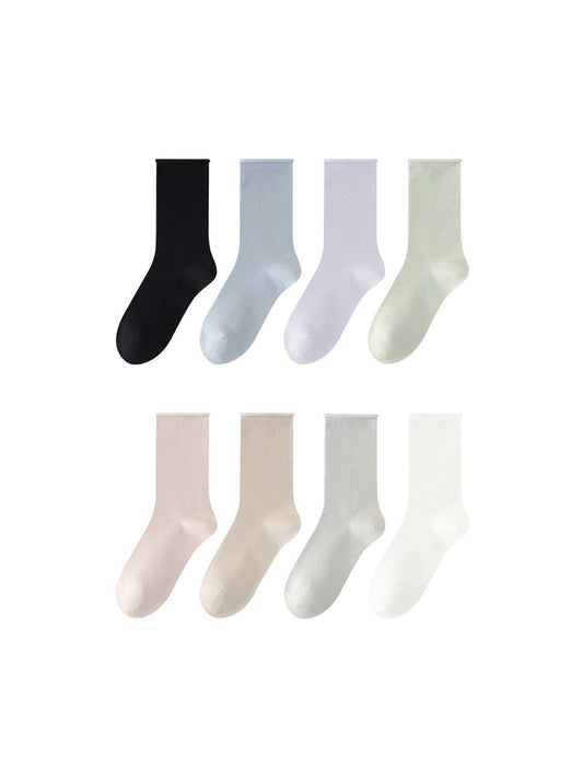 Women's Classic Design Calf Socks CY-133