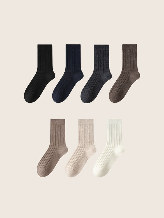 Women's Classic Design Calf Socks CY-140