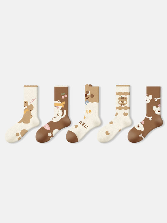 Women’s Original Design Fleece Socks JR0868