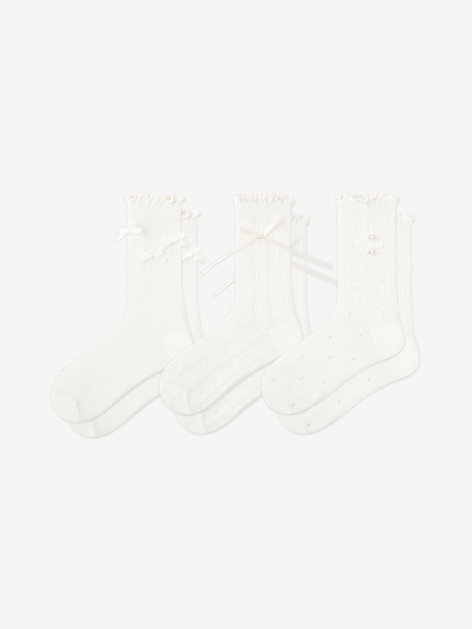 Calf Socks "Summer Veil" 3-Pack