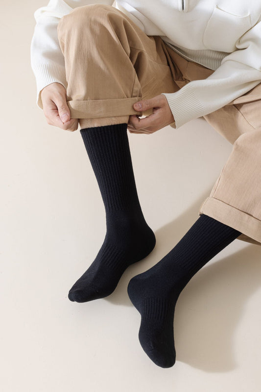 Men's Classic Design Calf Socks CY-220