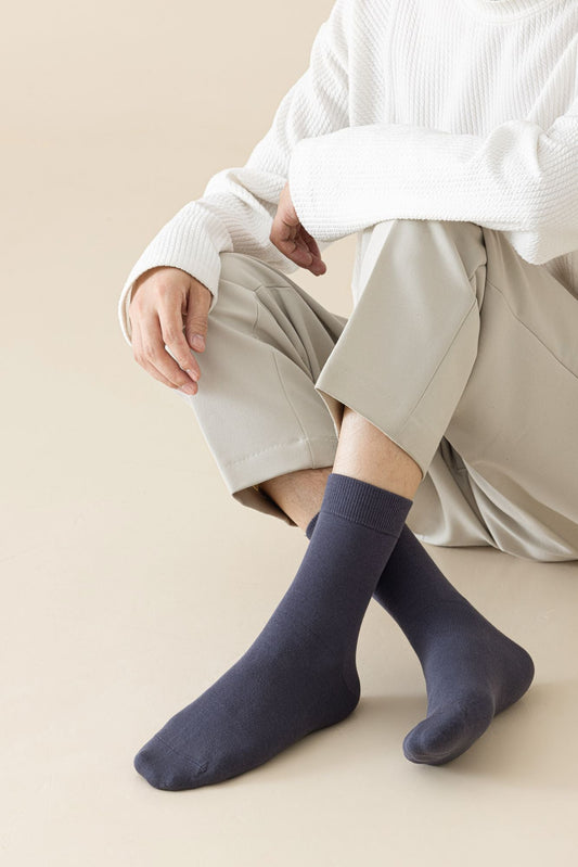 Men's Classic Design Calf Socks CY-223