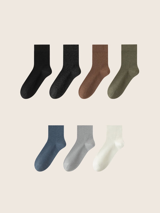Men's Classic Design Calf Socks CY-225