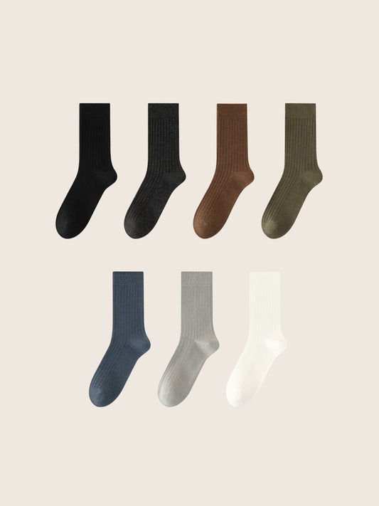 Men's Classic Design Calf Socks CY-229