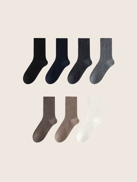 Men's Classic Design Calf Socks CY-232