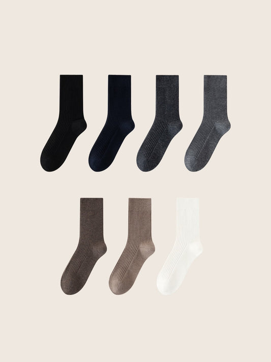 Men's Classic Design Calf Socks CY-233