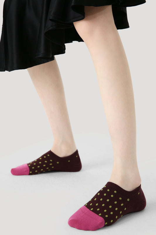 No Show Socks "Flash of Memory" 3-Pack