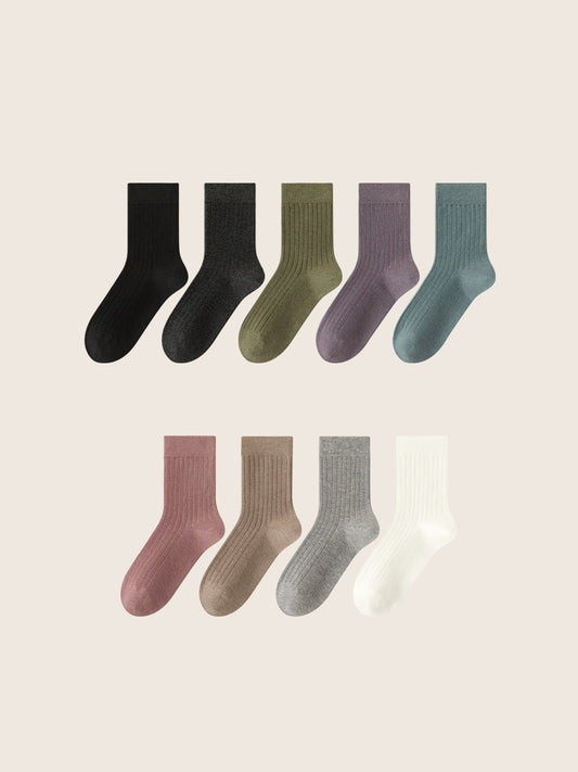 Women's Classic Design Calf Socks CY-122