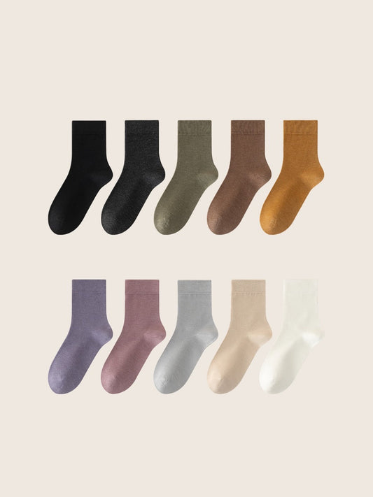 Women's Classic Design Calf Socks CY-123