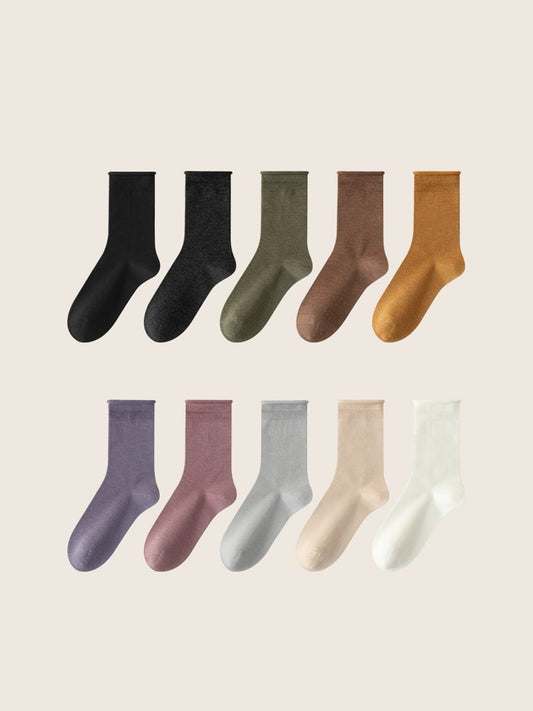 Women's Classic Design Calf Socks CY-126