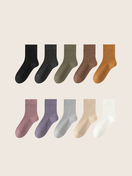 Women's Classic Design Calf Socks CY-127