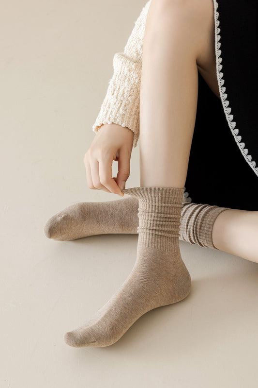 Women's Classic Design Calf Socks CY-128