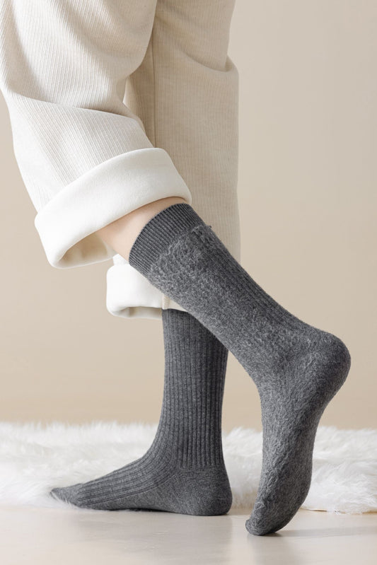 Women's Classic Design Calf Socks CY-141