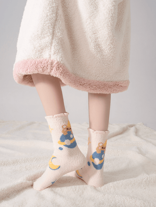 Women’s Original Design Fleece Socks JR0869